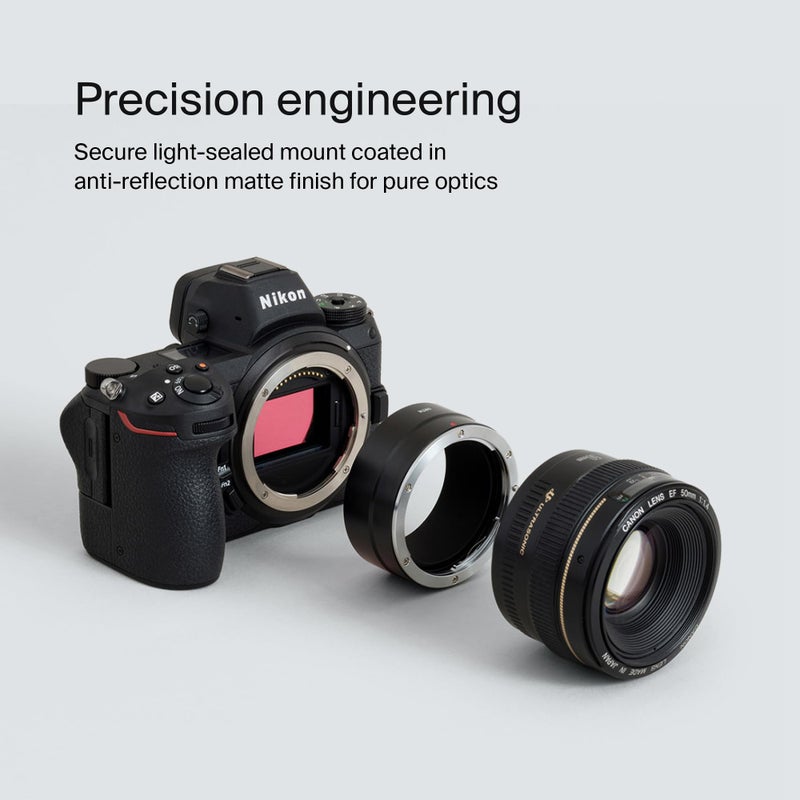 Urth Lens Mount Adapter: Compatible with Canon (EF/EF-S) Lens to Nikon Z Camera Body - Image 5
